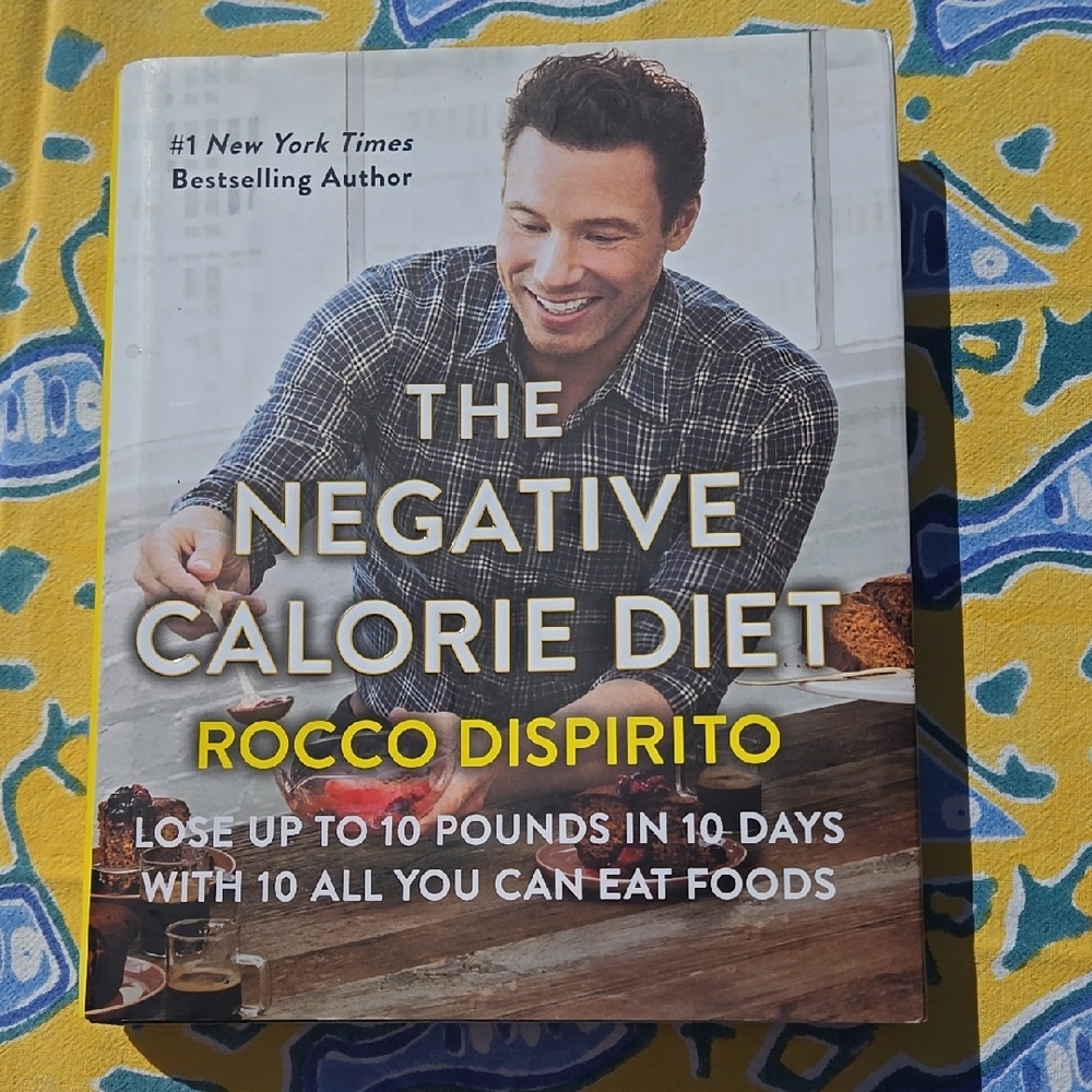 ROCCO DISPIRITO'S ▪︎ The Negative Calorie Diet Book, NWT
